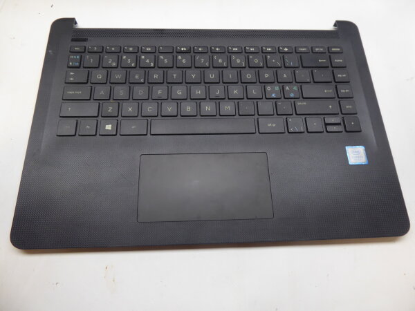 HP 14-bp093no Gehäuse Oberteil Top Case Tastatur nordic Layout 3FG72TSTP00 #4744