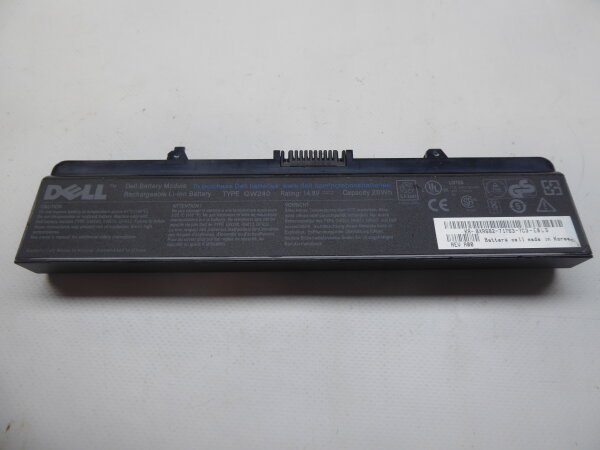 Dell Inspiron 1525 1526 1545 1546 ORIGINAL AKKU Batterie 0XR682 GW240 #A23