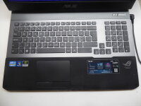 ASUS ROG G75V Notebook i7-3610QM 8GB BluRay ohne Akku HDD NT geht an