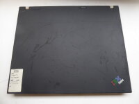 Lenovo ThinkPad T60 NoteBook mit Speicher ohne Akku HDD und Netzteil geht an