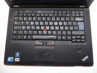 Lenovo Thinkpad T410s NoteBook mit Speicher ohne Akku HDD und Netzteil geht an