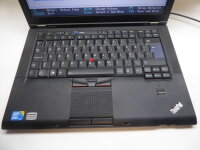 Lenovo Thinkpad T410s NoteBook mit Speicher ohne Akku HDD und Netzteil geht an 1