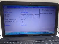 Toshiba Satellite Pro C850 Notebook Celeron B815 2GB ohne Akku HDD NT geht an 1