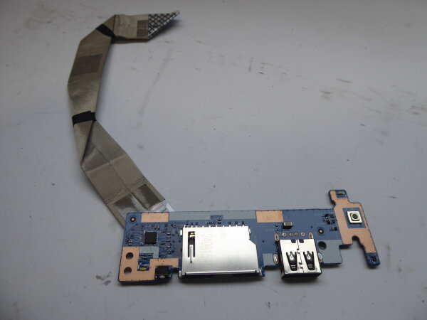 Lenovo IdeaPad 1 15IJL7  USB SD Kartenleser Board mit Kabel NS-E052  #5102