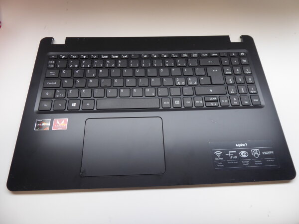 Acer Aspire 3 A315-42G Series Gehäuse Oberteil + nordic Keyboard #4944