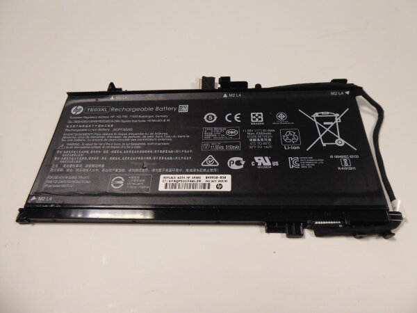 HP Pavilion 15 BC Serie  ORIGINAL AKKU Batterie 849910-850 #A26