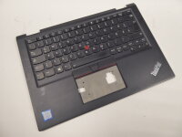 Lenovo Yoga X390 Gehäuse Oberteil incl. deutscher Tastatur QWERTZ #5109