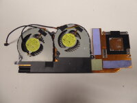 Clevo P651RG XMG P506 Kühler Lüfter Fan Heatsink 6-31-P6502-G02 #2764