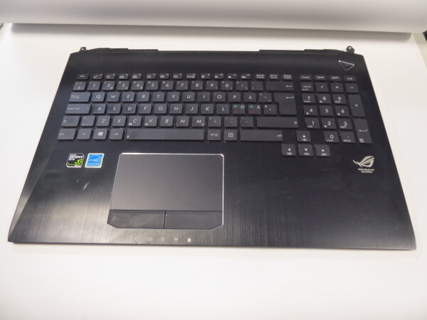 Asus G750JM Gehäuse Oberteil incl. nordic Keyboard 772-12R33-528 #4290