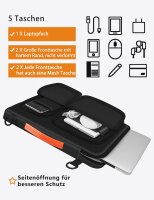 Laptop Tasche Premium 15,6 Zoll Stoßfest mit...