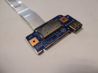 HP 17 17-Y0 Serie USB SD Kartenleser Board mit Kabel...