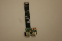 HP Compaq Presario CQ58-205EB USB Dual Board incl Kabel...