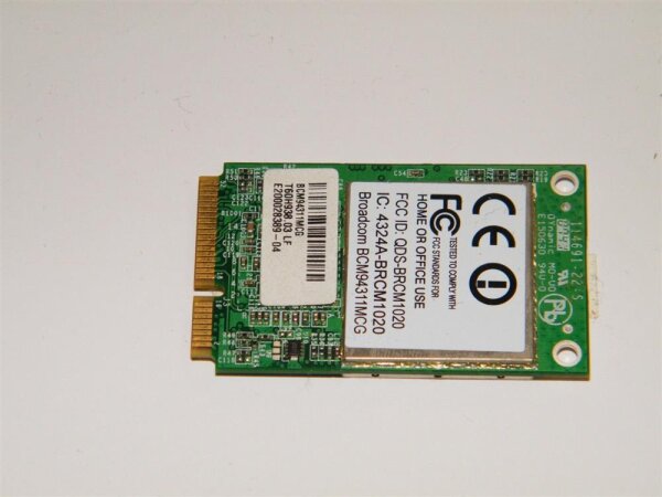Acer Extensa 5220 Broadcom BCM94311MCG Wifi WLAN Karte T60H938.03 #2258_3