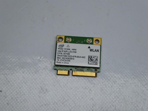 Dell Latitude E4300 Intel 512AN_HMW Wifi WLAN Karte 0H006K #2309_02