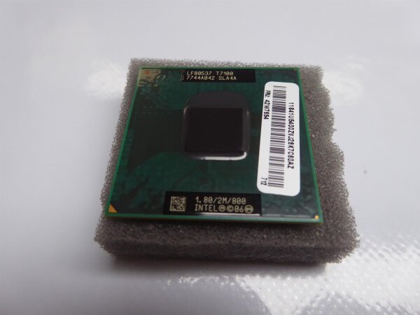 Prozessor CPU Intel Core 2 Duo Mobile T7100 1.80 GHz/2M/800 SLA4A #2308.34