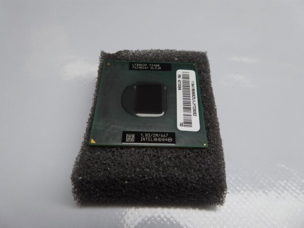 Prozessor CPU Intel Core Duo Mobile T2400 1830MHz/2MB/667 SL9JM #2308.31