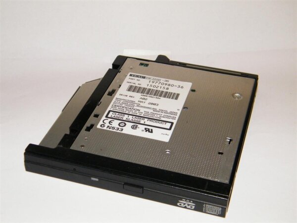 Toshiba IDE DVD-ROM Laufwerk + Anschlußrahmen 19770980-36 G8CC0000Q410 #2326.17
