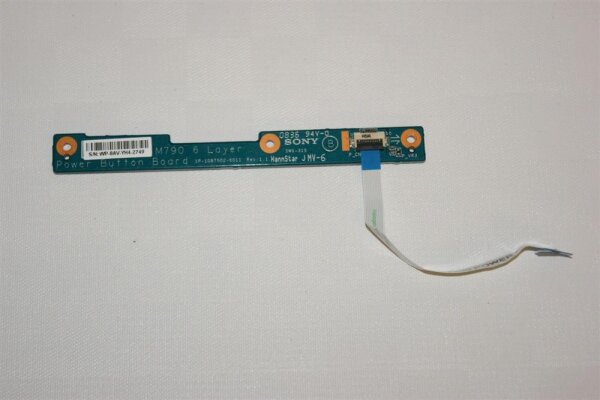 Sony Vaio PCG-7143M VGN-NS11M Powerbutton Board mit Kabel 1P-1087502-6011 #2701