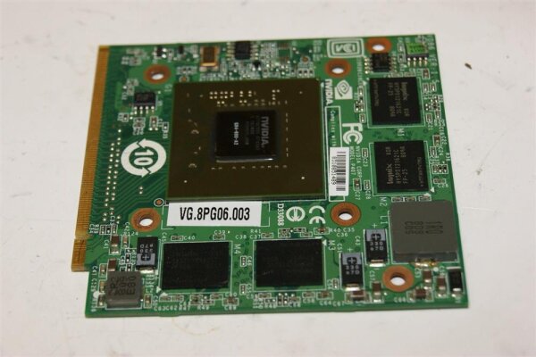 NVIDIA GEFORCE 8600M Grafikkarte mit 512MB Speicher VG.8PG06.003 #36781