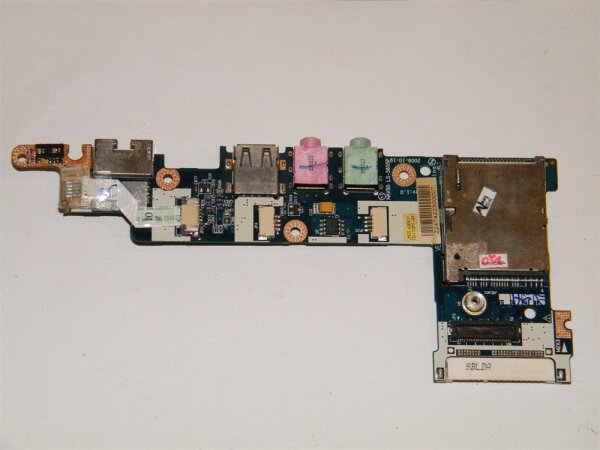 Packard Bell NAV50 Audio USB SD Card Reader LAN Board LS-5655P #2293