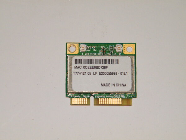 Org Samsung NP-N130 WIFI WLAN Adapter Modul half mini PCIe T77H121.05 #2288