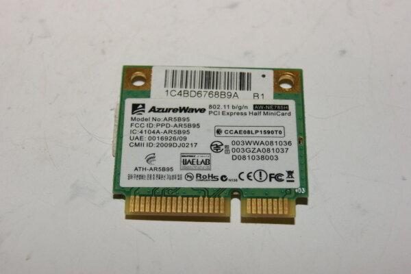 MSI CX620 MS-1688 WLAN Karte Wifi Card AR5B95  #2319