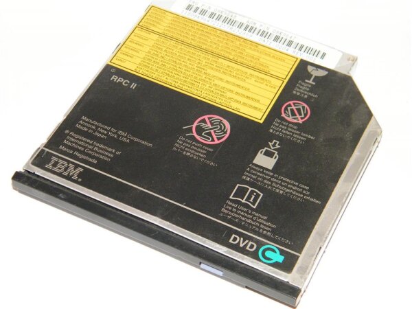 Org IBM/Lenovo R-Serie IDE DVD Laufwerk + Blende 08K9648 08K9647 #2321.8
