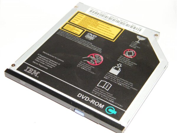Org IBM/Lenovo T-Serie IDE DVD-ROM Laufwerk + Blende 39T2577 39T2576 #2320.6