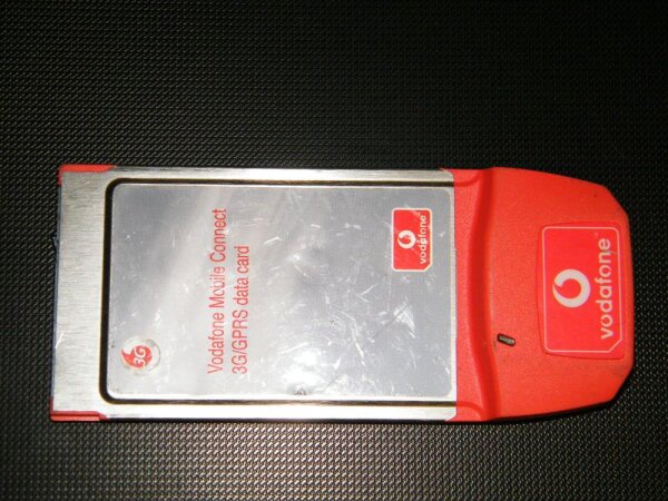 Vodafone Qualcomm  Merlin U630 UMTS 3G PCMCIA Modem Internet Karte #2361.8