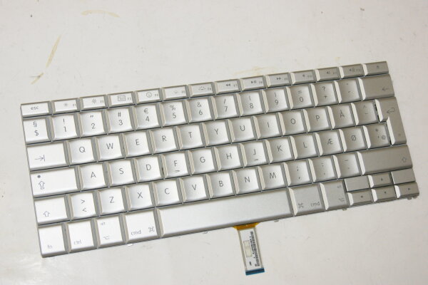 Apple Macbook A1211 Keyboard with lighting DANSK Layout  KZ817603UZFTA  #2365