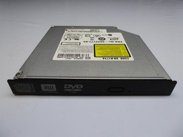 Dell XPS M1710 12,7mm DVD Laufwerk Brenner IDE DR-K17YA  #2484