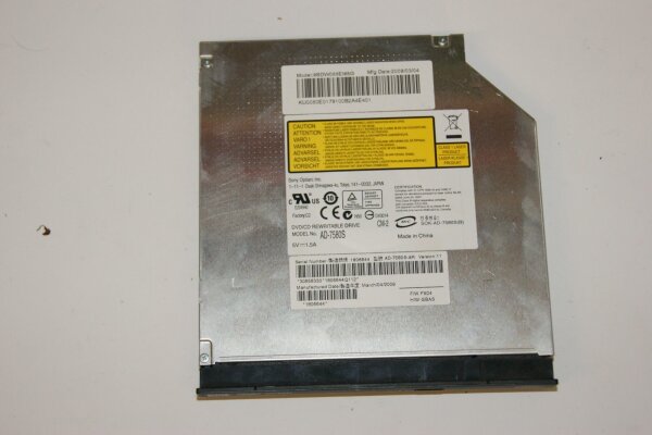 Acer Aspire 8530 / 8530G 12,7mm DVD Brenner Laufwerk SATA AD-7580S #2540