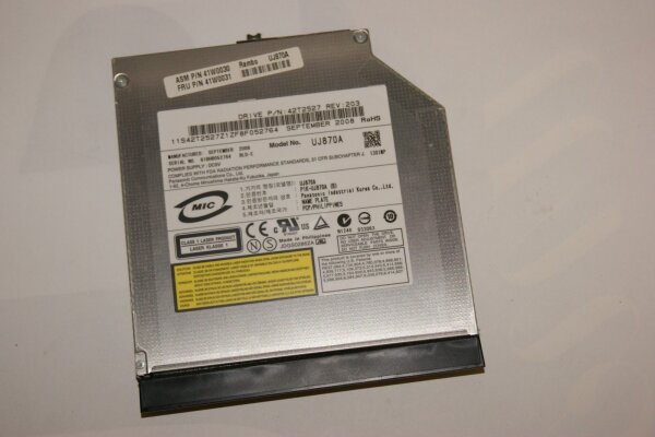 ThinkPad SL500 SATA DVD Laufwerk Brenner m Blende 12,7mm 41W0031 #2629_02