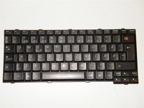 Lenovo IdeaPad S12 Tastatur Keyboard DANISH Layout 25-008535 #2298_01