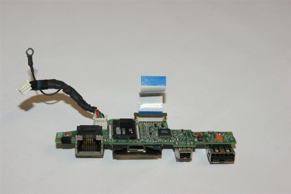 Fujitsu-Siemens Amilo Pi 1536 USB LAN Kartenleser Board 29-UJ3033-10 #2717