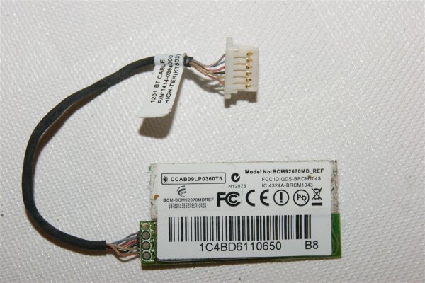 ASUS Eee PC 1201PN Bluetooth Modul mit Kabel BCM92070MD #2739