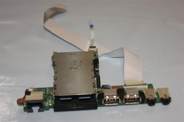 Medion Akoya E1312 USB Audio LAN Board mit PCI Dummy + Kabel MS-1121A #2182