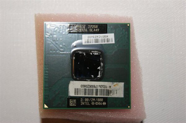 MSI MegaBook GX600 Intel Core Duo T7250 2,0Ghz CPU Prozessor SLA49 #2758