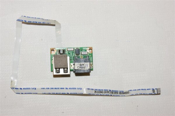 Fujitsu Amilo M6453G USB LAN Board mit Kabel 35G9M5000-C00 #2763