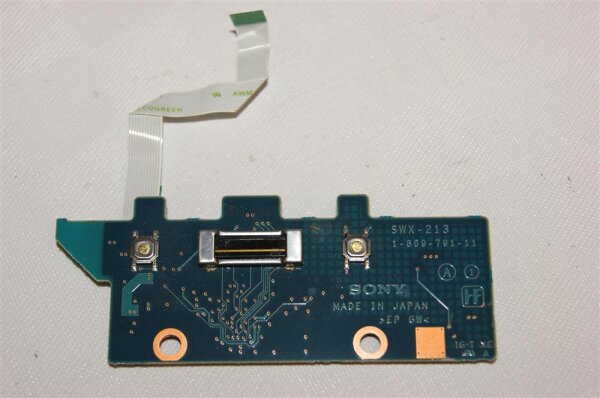 Sony Vaio PCG-6N1M FPS Maustasten Button Board mit Kabel 1-869-791-11 #2794