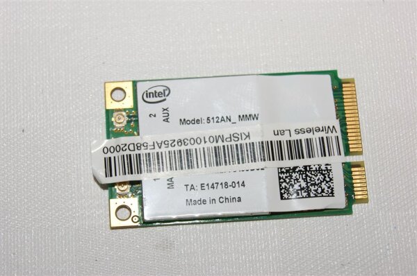 Acer Aspire 5738G Intel 512AN_MMW Wifi WLAN Karte WG82541MDE #2805