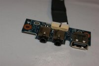 ASUS X53B USB Audio Board mit Kabel LS7322P DC02001AP00 #2839