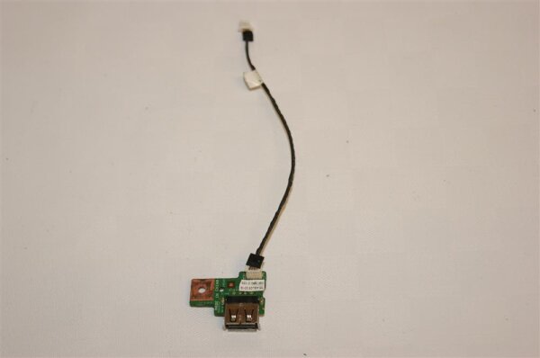 Medion Akoya P6630 MD98560 USB Buchse Board mit Kabel 50.4GU05.001 #2429_01