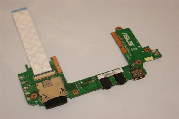 Asus Eee PC 1201HA Audio USB SD Kartenleser Board mit Kabel 08G2012HC20C #2965