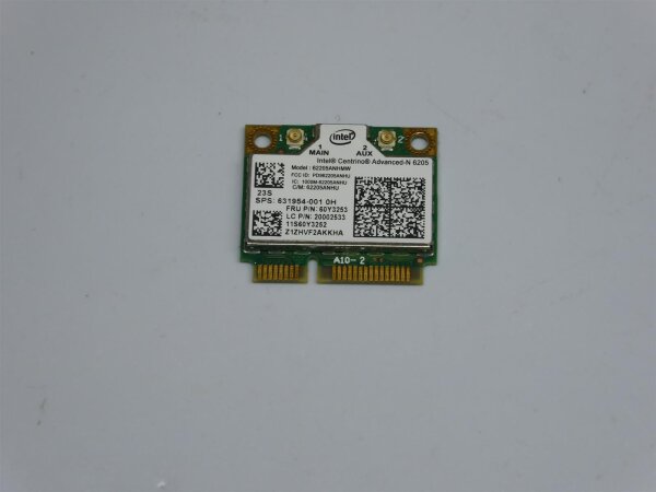 Lenovo ThinkPad T520 Intel Centrino Advanced N6205 Wifi WLAN Karte 60Y3253 #3127