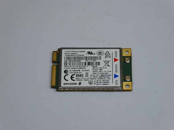 Lenovo ThinkPad T520 WWAN Modul Karte 04W3767 #3130