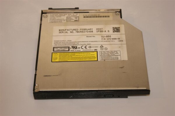 Fujitsu Siemens Lifebook E8110 IDE DVD Laufwerk Multibay 12,7mm UJ-850 #2974_04