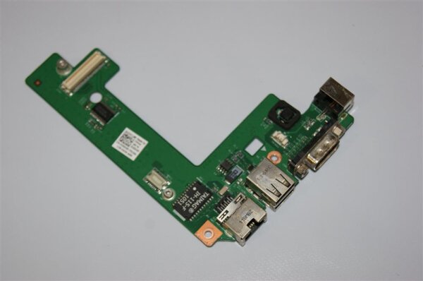 DELL Latitude E5510 Powerbutton USB LAN VGA Board 0JGK40 #2999