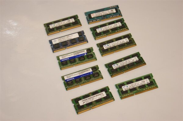 4GB Notebook DDR3 10600S RAM Modul Laptop Speicher #3001_04
