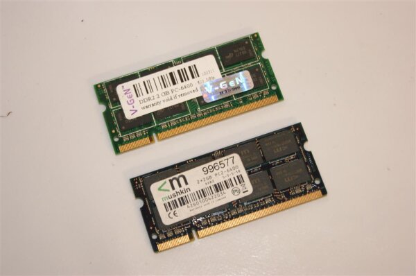 Notebook DDR2 6400 2GB RAM Modul Speicher #3002_03